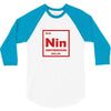 89 nin nintendium 189 3/4 Sleeve Shirt
