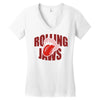 rolling jaws Women's V-Neck T-Shirt