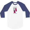 i run like a girl try to keep up 3/4 Sleeve Shirt