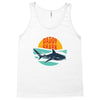 Daddy Shark Tank Top