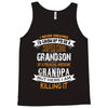 Super Cool Grandson Of A Freaking Awesome Grandpa Tank Top