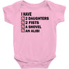 i have 2 daughter Baby Bodysuit