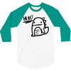 huh dinosaur 3/4 Sleeve Shirt