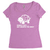 always late worth wait funny turtle tee Women's Triblend Scoop T-shirt