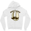 mustachio Zipper Hoodie