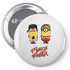 minion fighter Pin-back button