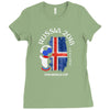 iceland national team youth 2018 fifa world cup Ladies Fitted T-Shirt