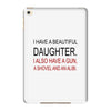 beautiful daughter iPad Mini 4