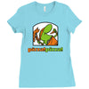 pizza pizza Ladies Fitted T-Shirt