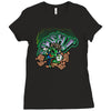 mario smash! Ladies Fitted T-Shirt