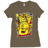 lotta stuff on my mind Ladies Fitted T-Shirt