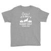 chill hungry wolf Youth Tee