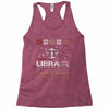 santa libra christmas ugly t shirts Racerback Tank