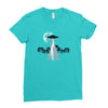 disco time Ladies Fitted T-Shirt