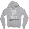 suck my nuts Zipper Hoodie