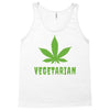 Vegetarian Pot Leaf Tank Top