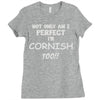 perfect cornish Ladies Fitted T-Shirt