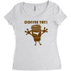 coffee yay Women's Triblend Scoop T-shirt