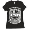 Things Better 1978 Age Approach Magnificent Ladies Fitted T-Shirt