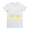 My Neighbor Totoro Ladies Fitted T-Shirt