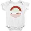 peaceful universe Baby Bodysuit