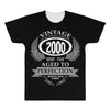 vintage quality without compromise 2000 aged to perfection All Over Men's T-shirt