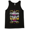 i am a february women Tank Top
