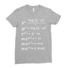 X-Mas Math Ladies Fitted T-Shirt