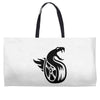 fangs dragon Weekender Totes