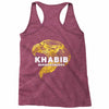 khabib gold eagle Racerback Tank