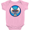 lucha libre   blue Baby Onesie