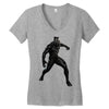 black panther Women's V-Neck T-Shirt