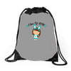 class o f 2018 cool girl Drawstring Bags