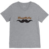 mustache (2) V-Neck Tee