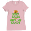 keep calm candy Ladies Fitted T-Shirt