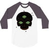 see no evil off 3/4 Sleeve Shirt