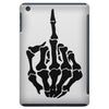 middle finger skeleton bone skull grafitti art iPad Mini