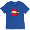 bullet in mouth V-Neck Tee