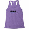 lamp   brick tamland likes this facebook thumbs up mens white t shirt Racerback Tank