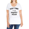 happy hour Ladies Curvy T-Shirt