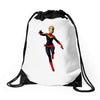 captain marvel Drawstring Bags