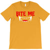 bite me halloween vampire teeth T-Shirt