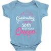 Celebrating With The 70th Birthday Queen Baby Bodysuit