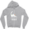 Sister Saurus Zipper Hoodie