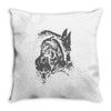 wolf princess warrior Throw Pillow