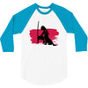 Wolf And Lady 3/4 Sleeve Shirt