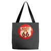 route 66 sign distressed, ideal birthday gift or present Tote Bags