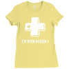 i'm with player Ladies Fitted T-Shirt