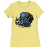 predator chest Ladies Fitted T-Shirt
