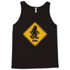 big foot xing big foot crossing sasquatch Tank Top